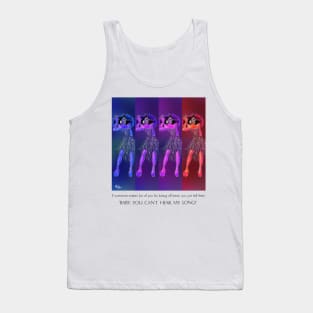 Rajah O'hara (black text) Tank Top